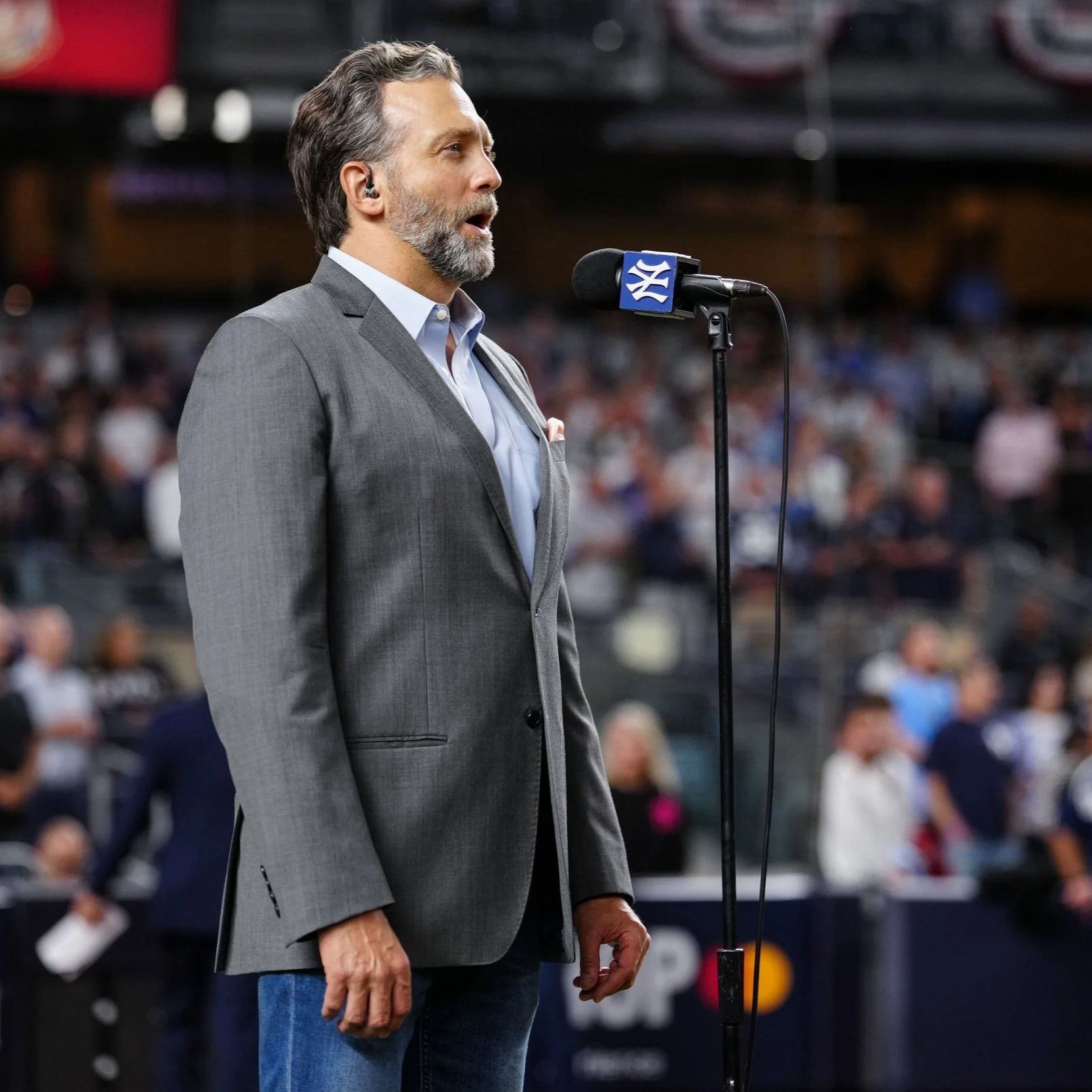 National Anthems at Yankee Stadium