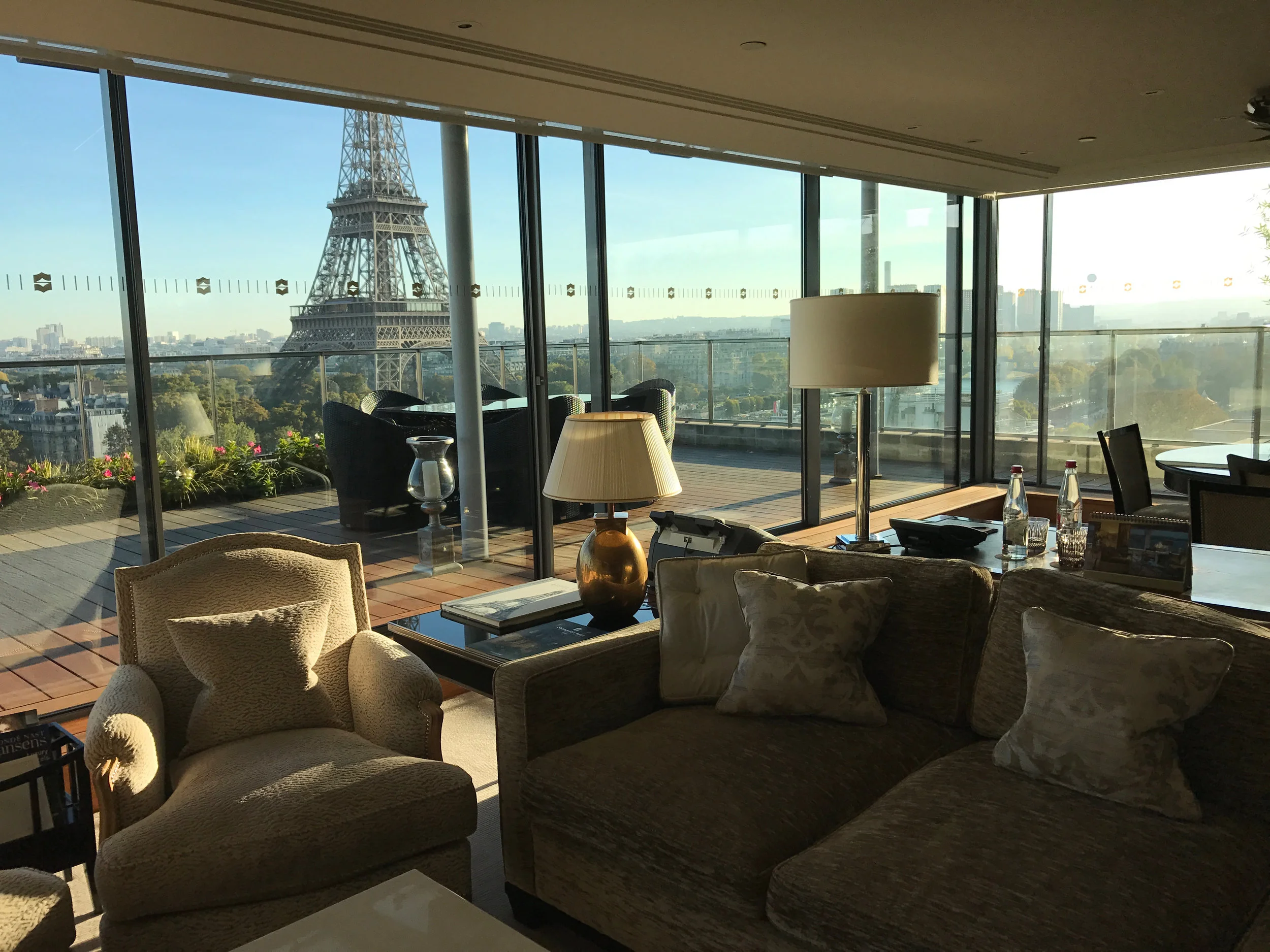 View from a Shangri-La suite