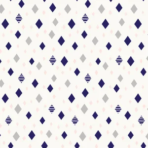 Diamonds Knit in Navy