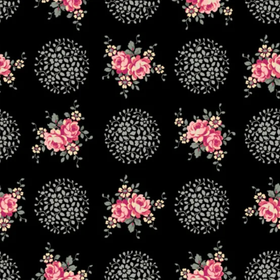 Rosette Midnight Rose