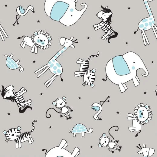 Sunshine Animal Toss in Grey