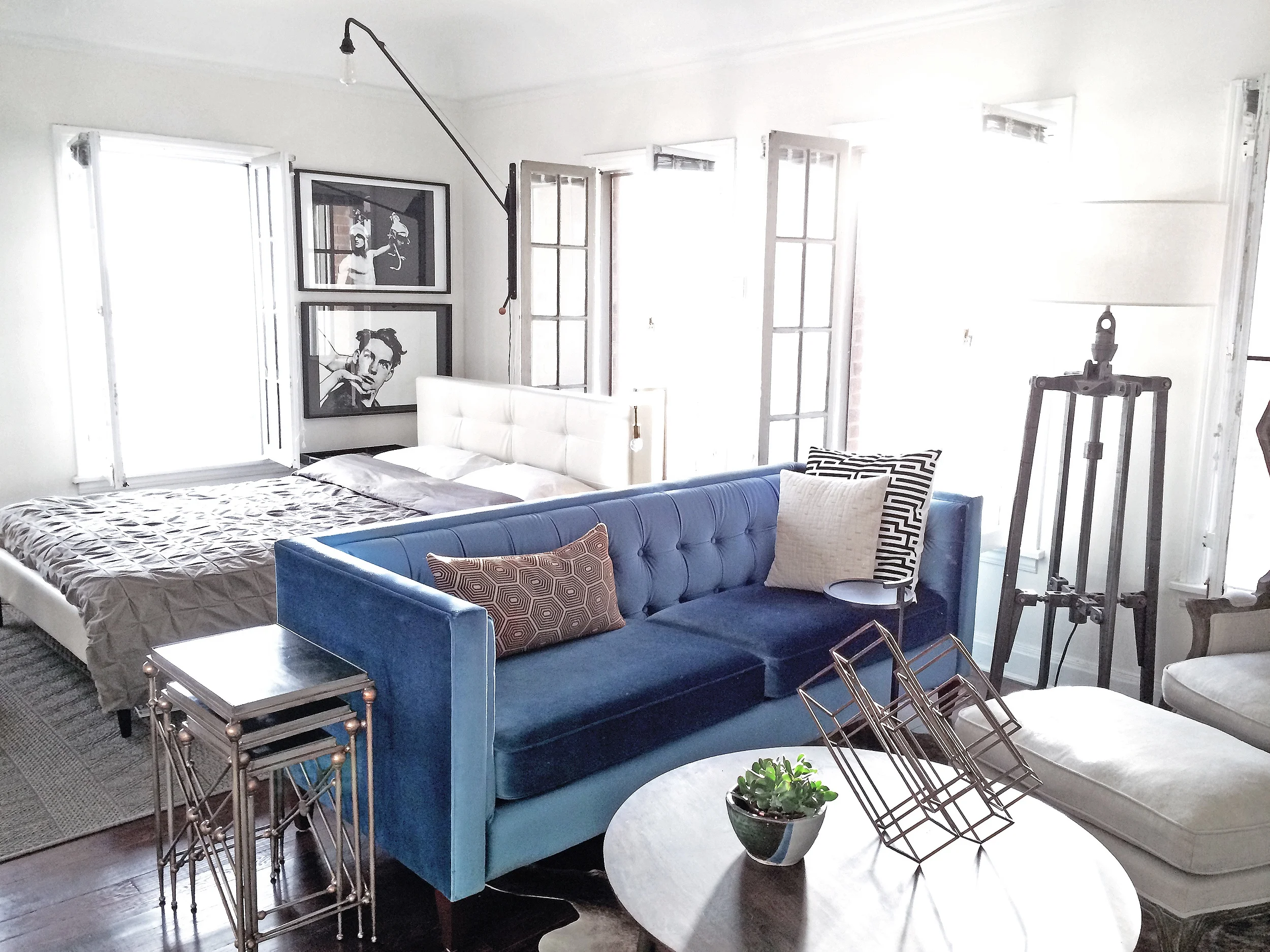 Geometric meets tufted
