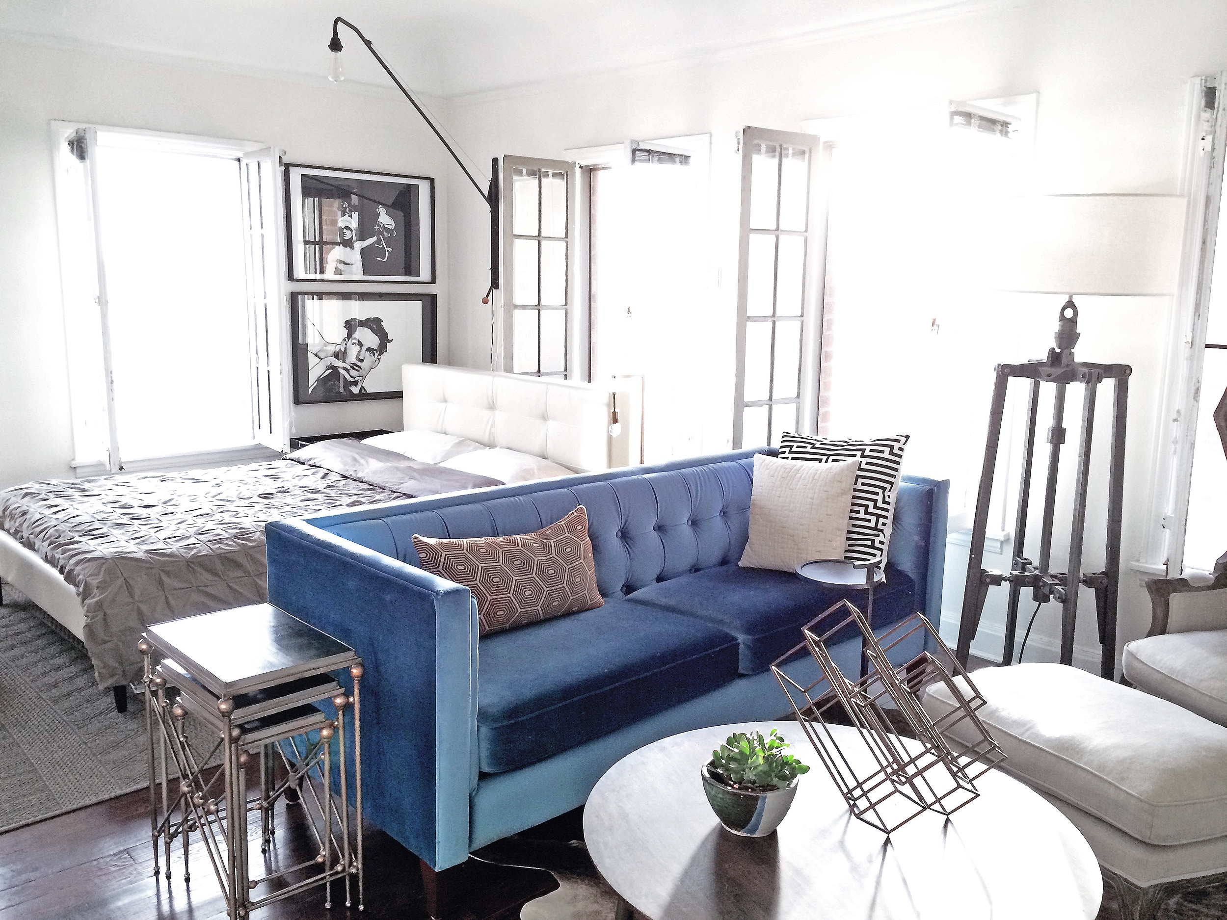 Geometric meets tufted