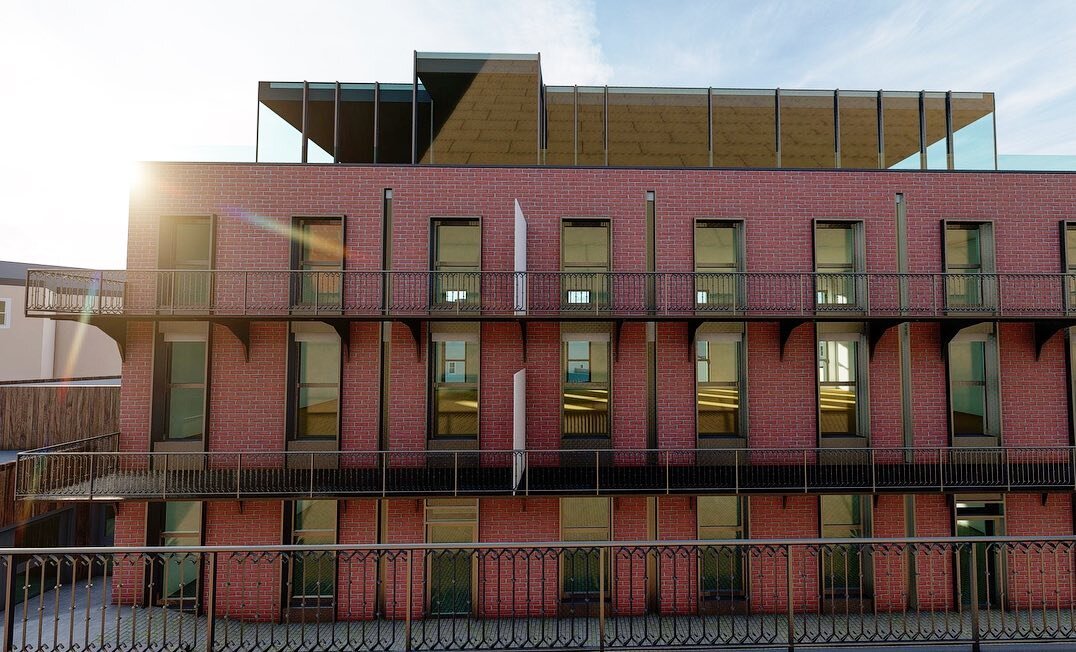 Just a quick look at our Apartment Block design on an inner city site in Dublin. 

&bull;Designed to blend in, but provide stand-out living 

&bull;Dual Aspect apartments

&bull;Full height glazing

&bull;Georgian Proportions

&bull;Natural and tradi