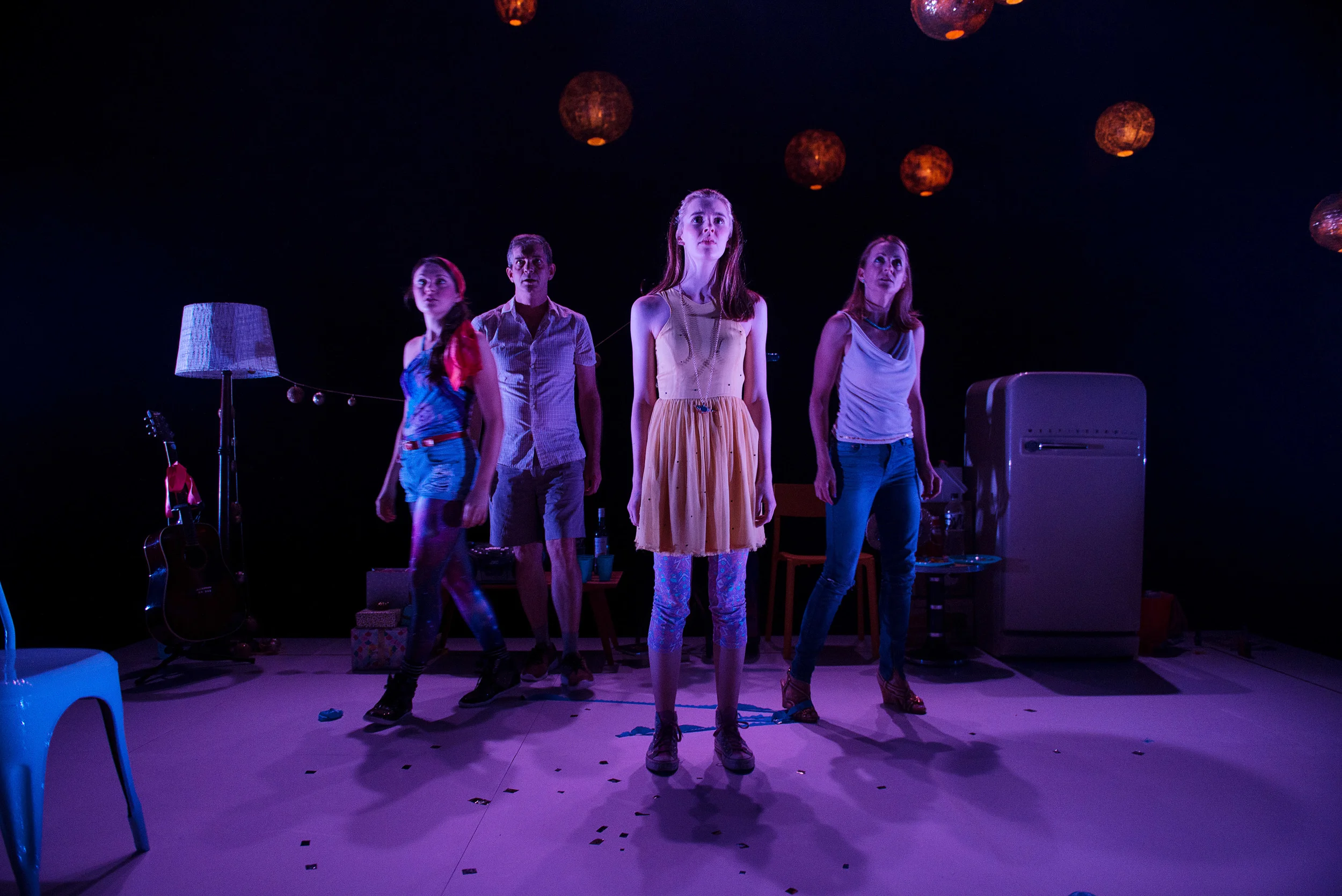  SUNNYTOWN  by Krystal Sweedman  La Boite Theatre Company, Brisbane, 2015  Director  Heather Fairbairn  Assistant Director  Jessica Palfrey  Designer  Catherine Steele  Lighting Designer  Jason Glenwright  Sound Design  Guy Webster   with Olivia Hall