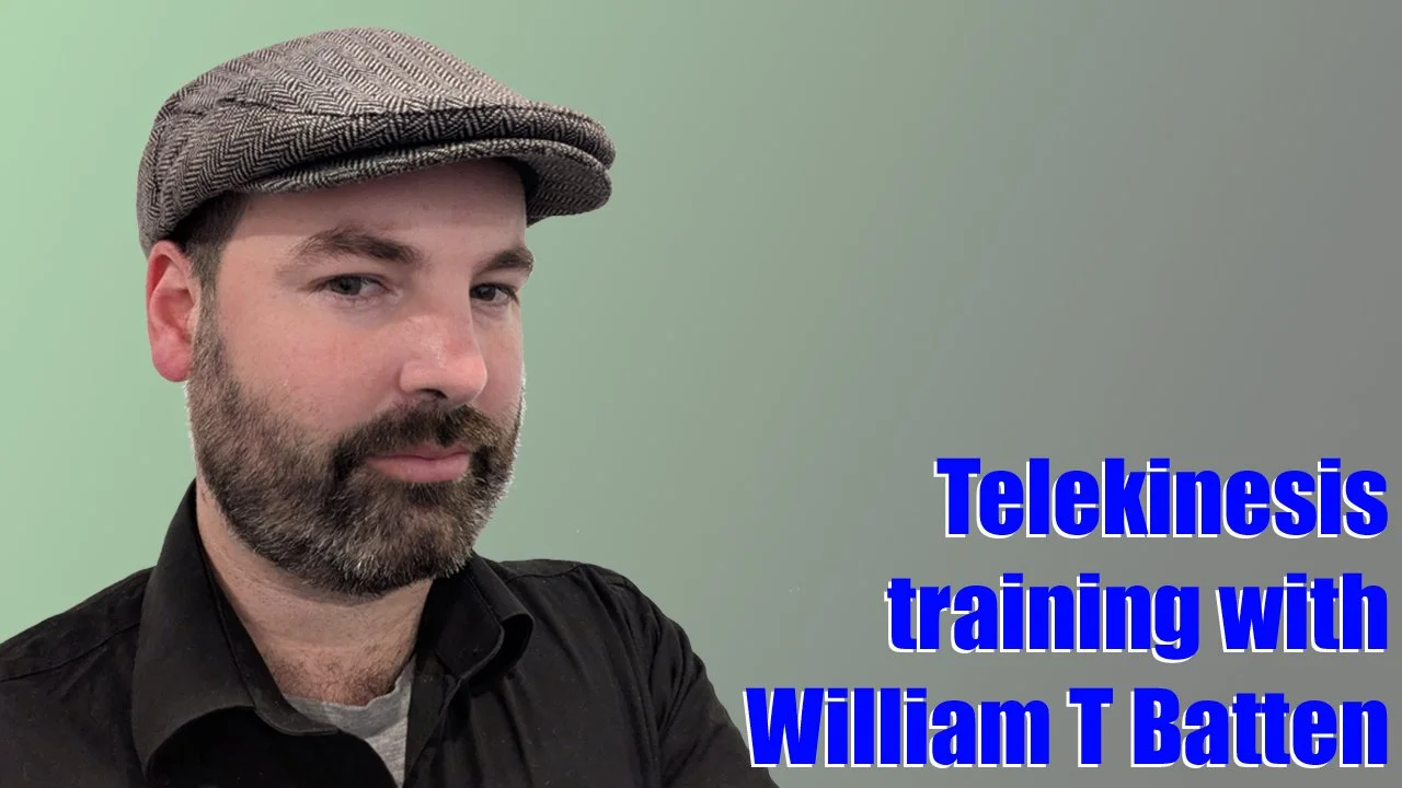 Telekinesis Training with William T Batten