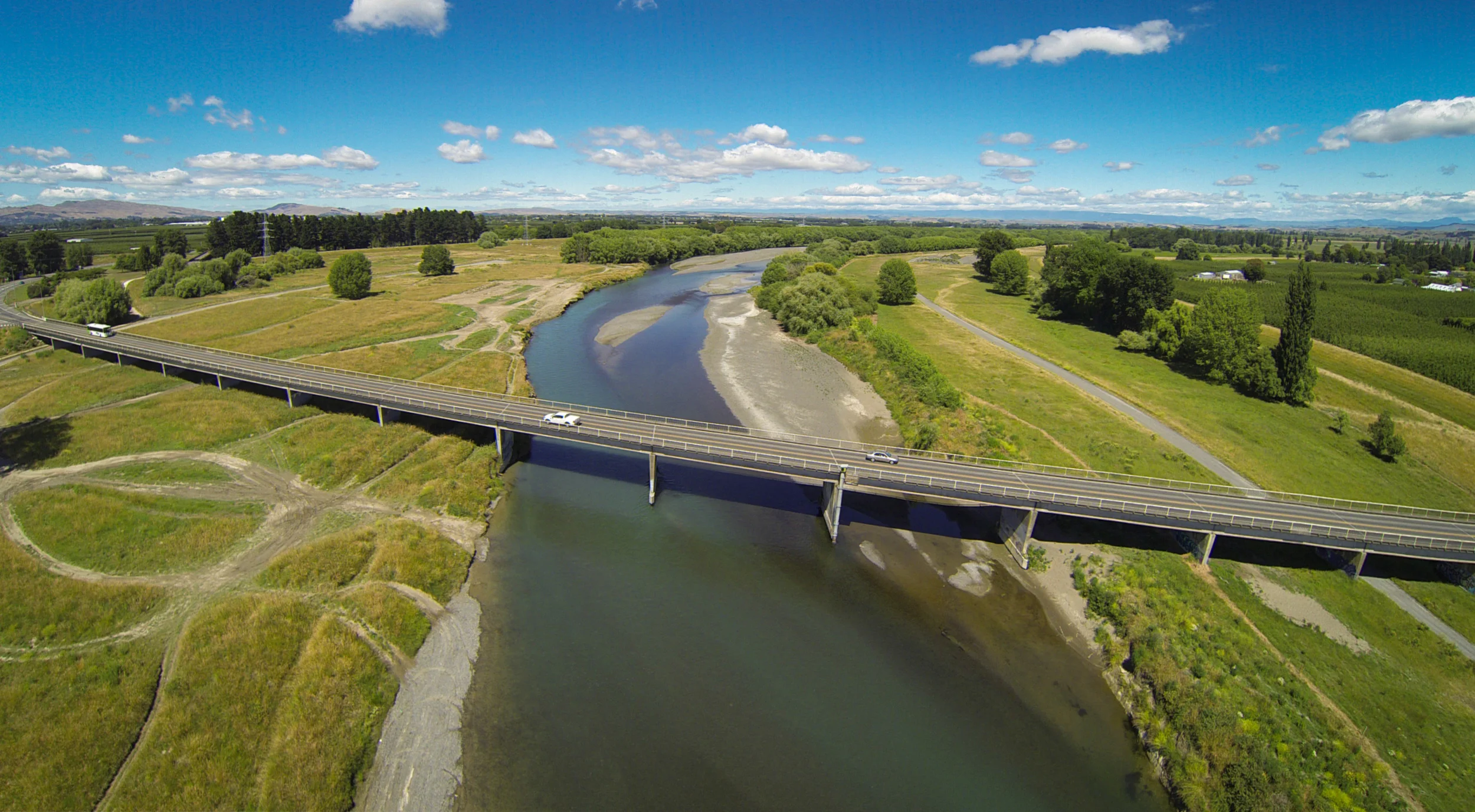 Hawkes Bay Aerial Image - Chesterhope Bridge