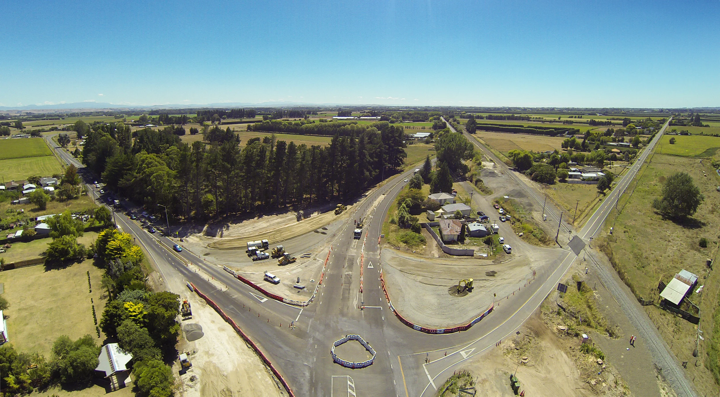 Week 2 - Pakipaki Road (left), Railway Road (centre), Te Aute Road (right)