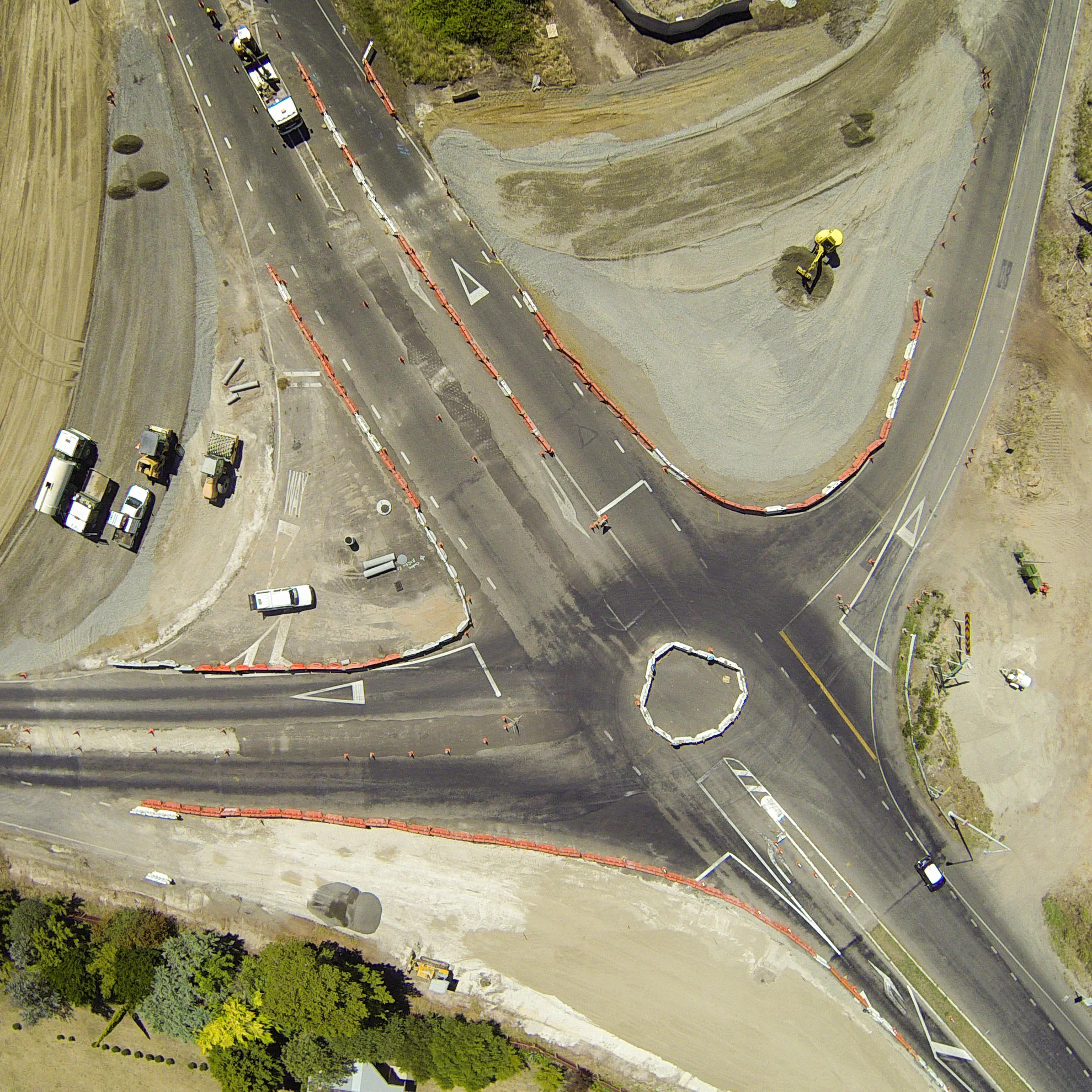 NZTA - Pakipaki Intersection Roundabout Construction
