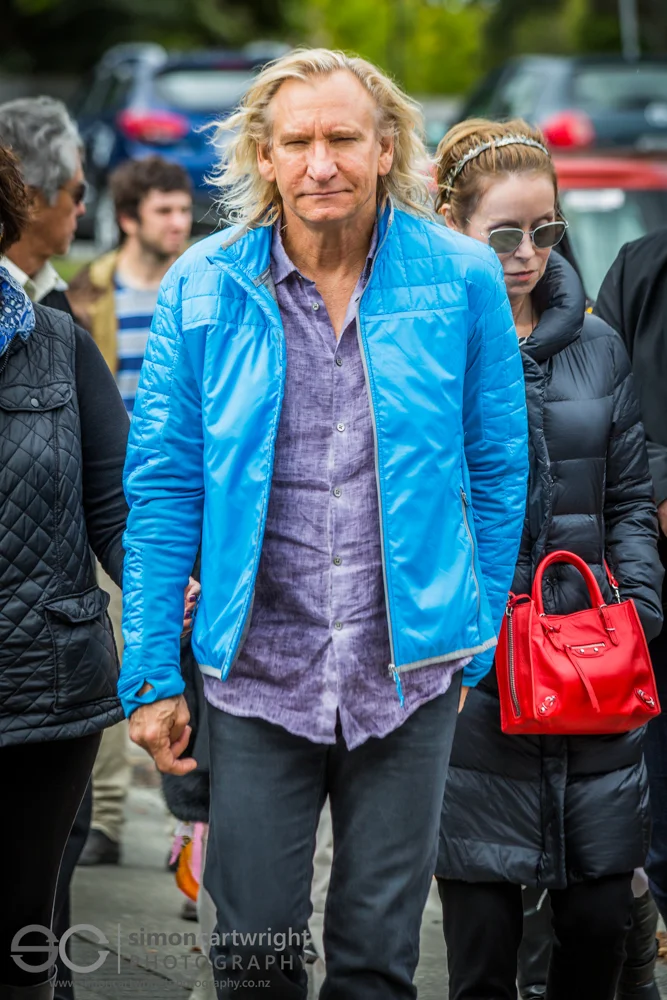 Joe Walsh arriving at EIT