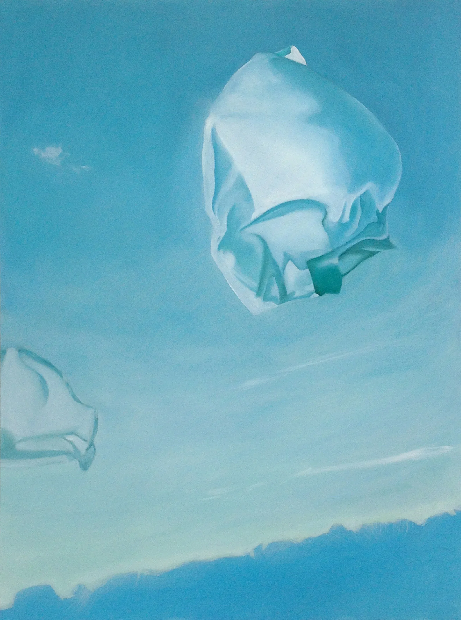 Floating silk