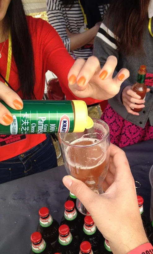   Sure, I'd love some Parmesan cheese...  