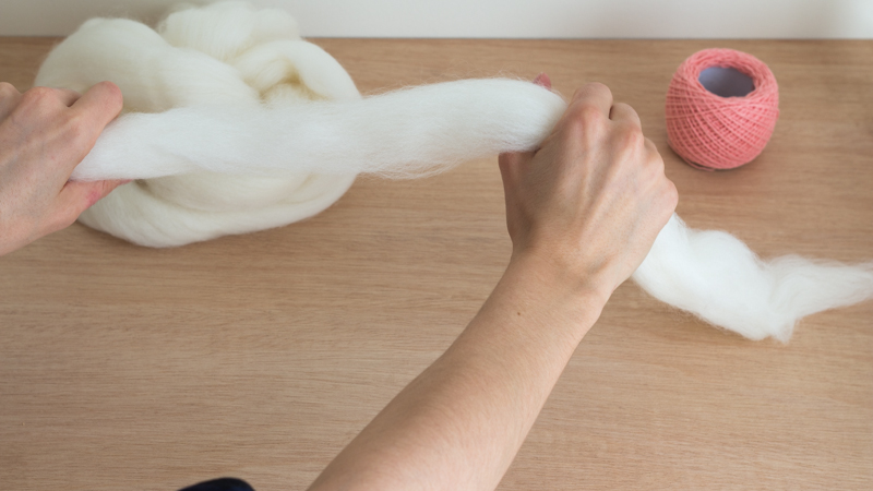 Just Add Twist - Weaving with Hand Spun Roving — Loom + Spindle