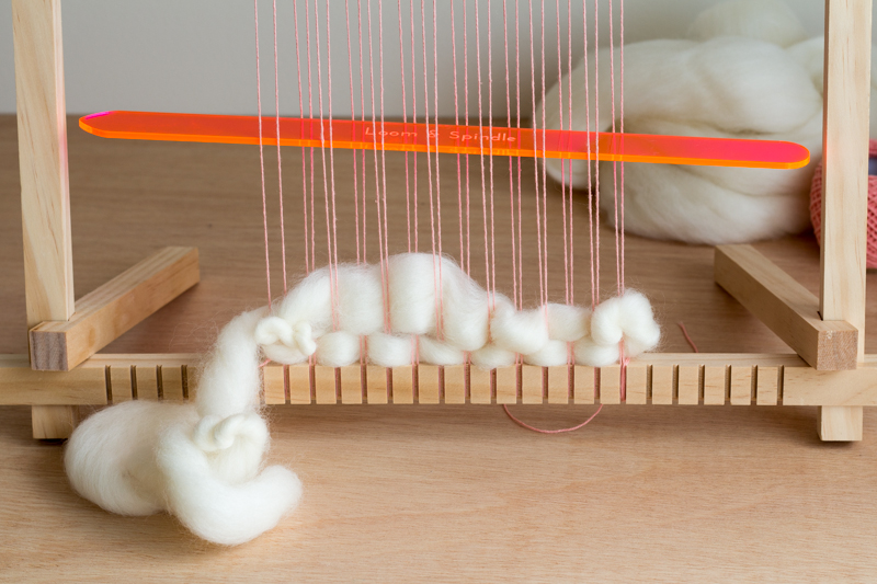 Weaving with Roving - 5