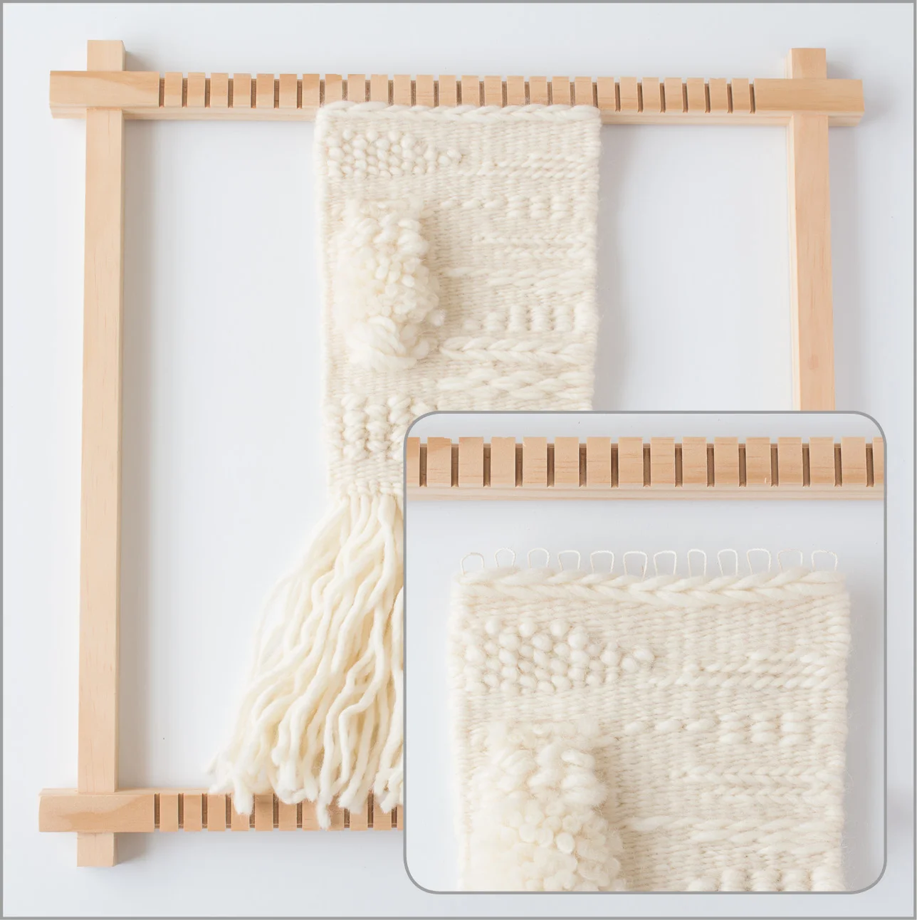 HOW TO CONSTRUCT A WOVEN PIECE