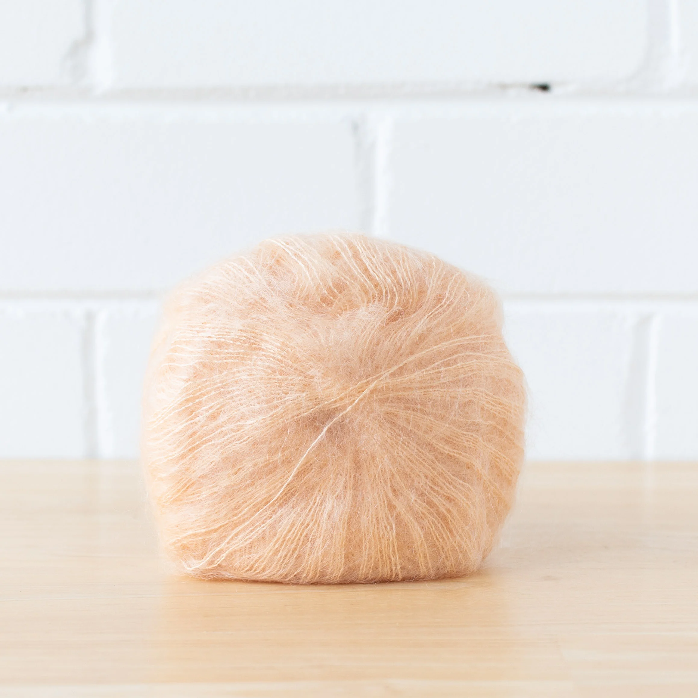Loom & Spindle - Kremke Soul Wool - Silky Kid - Peach-2.jpg
