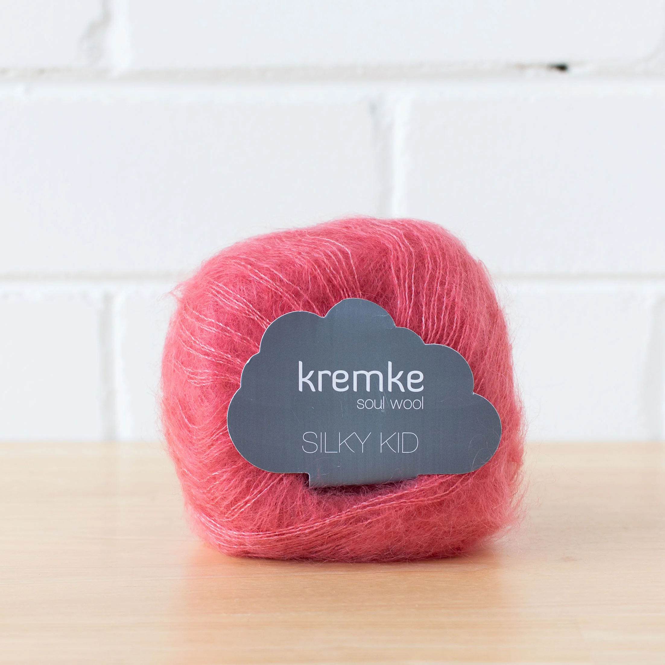 Loom & Spindle - Kremke Soul Wool - Silky Kid - Coral-1.jpg