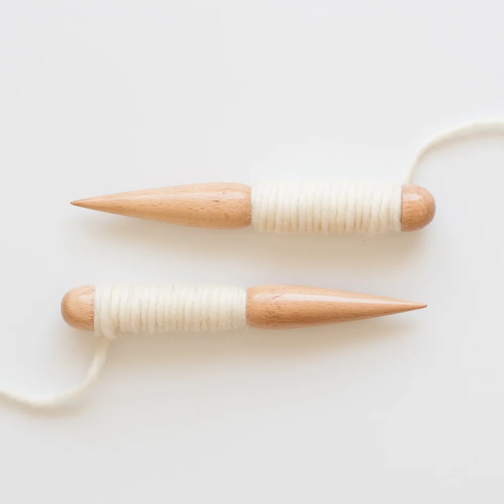 Weaving Comb and Tapestry Bobbin Pack — Loom + Spindle