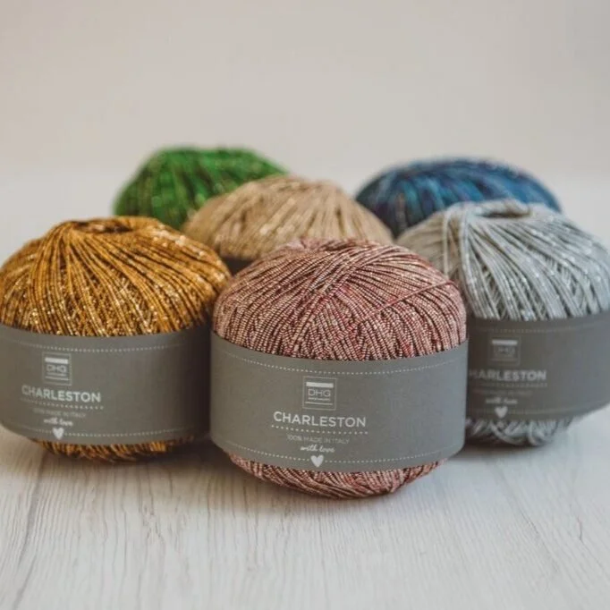 Introducing Charleston | A Metallic Yarn for Textile Crafting