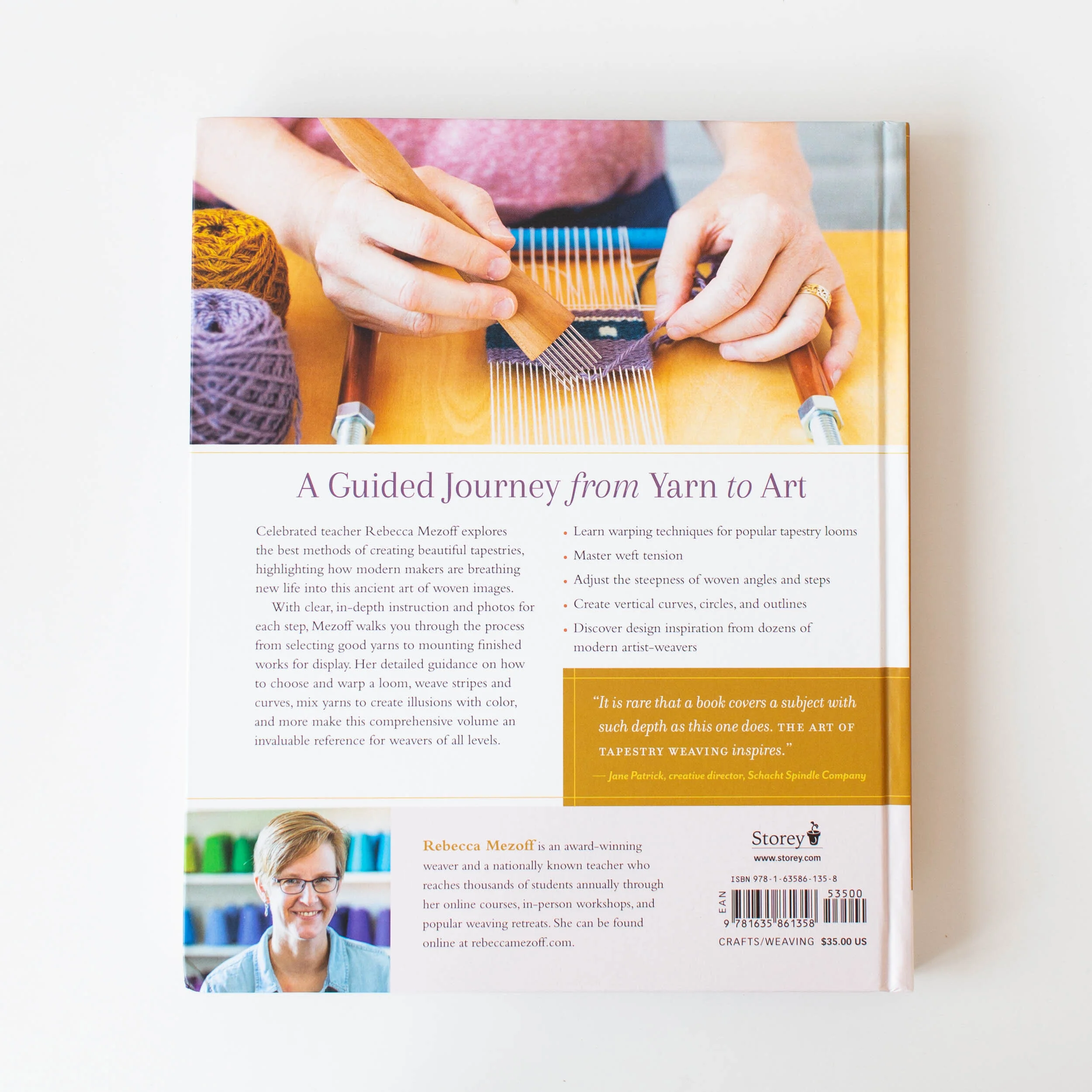 The Art of Tapestry Weaving By Rebecca Mezoff — Loom + Spindle