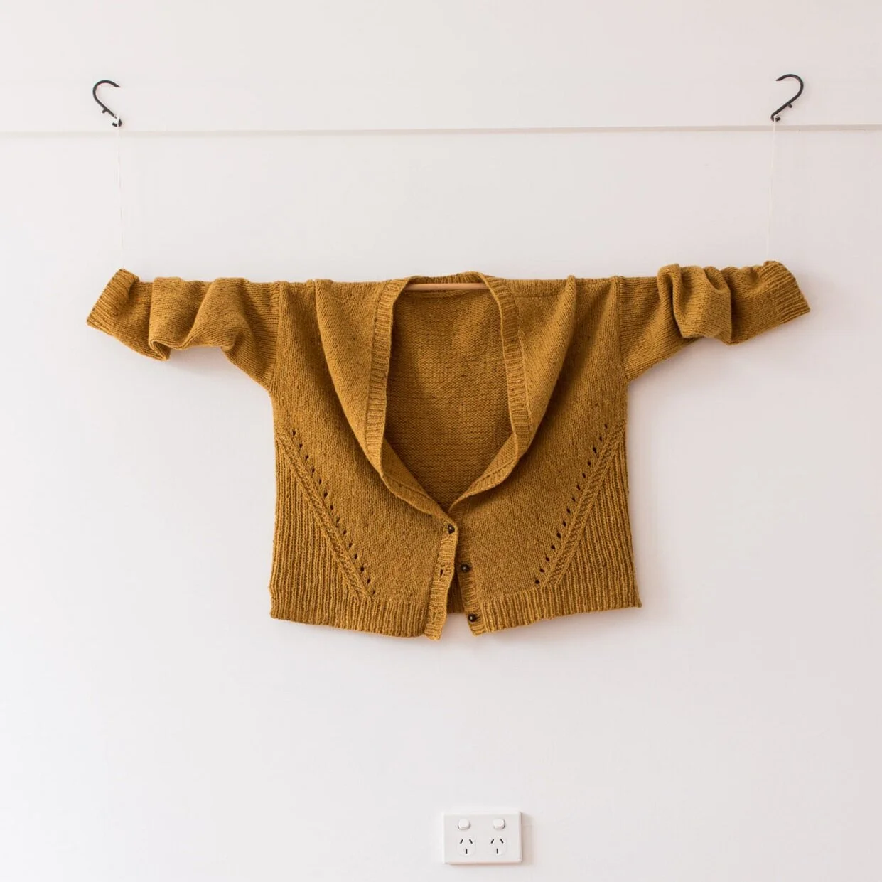 Truss, A Hand Knit Cardigan