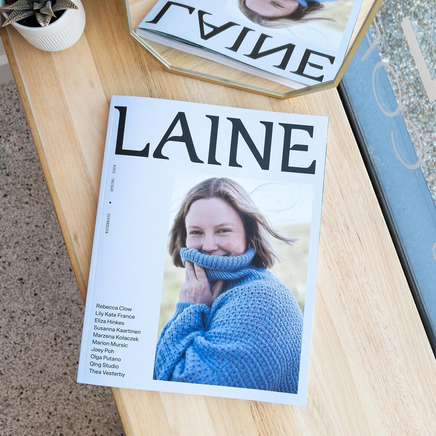 Happy Laine Day!
Get your copy of issue 20 in store or online now 😎
.
#lainemagazine #lainemagazine20 #laine20
#knittersofinstagram #instaknit #slowfashion
#knittedwardrobe #knitting #knittingpattern
#loomandspindle #knittersofaustralia #loomandspin