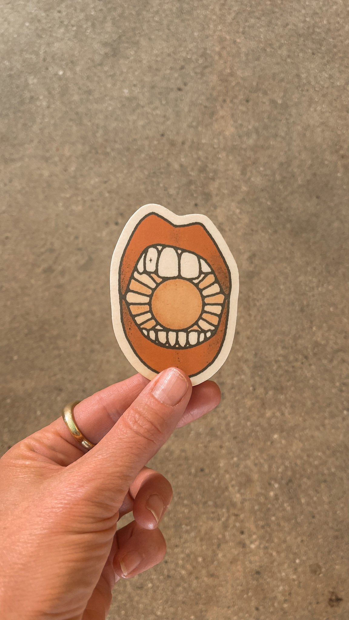 Eat The Sun Sticker