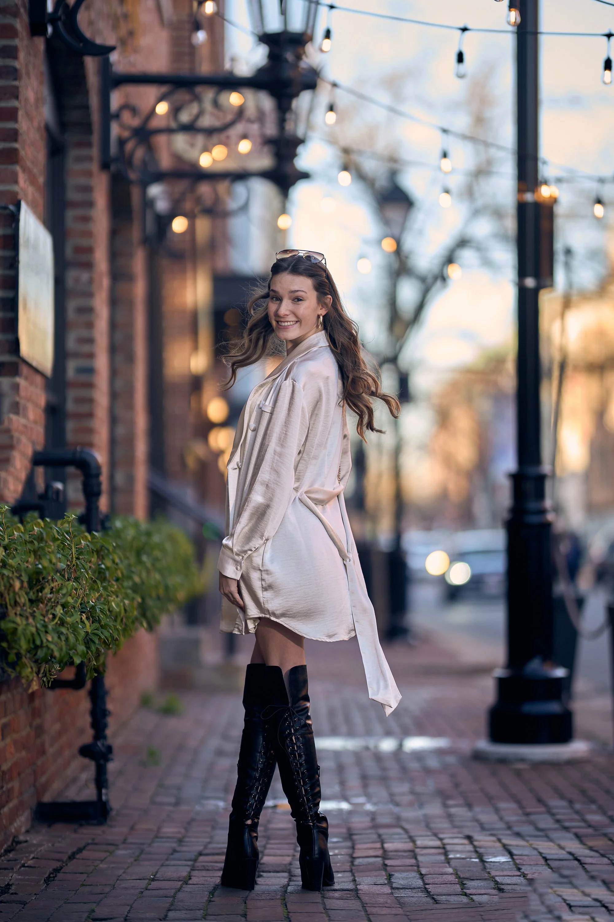 fashion shoot with Senior 