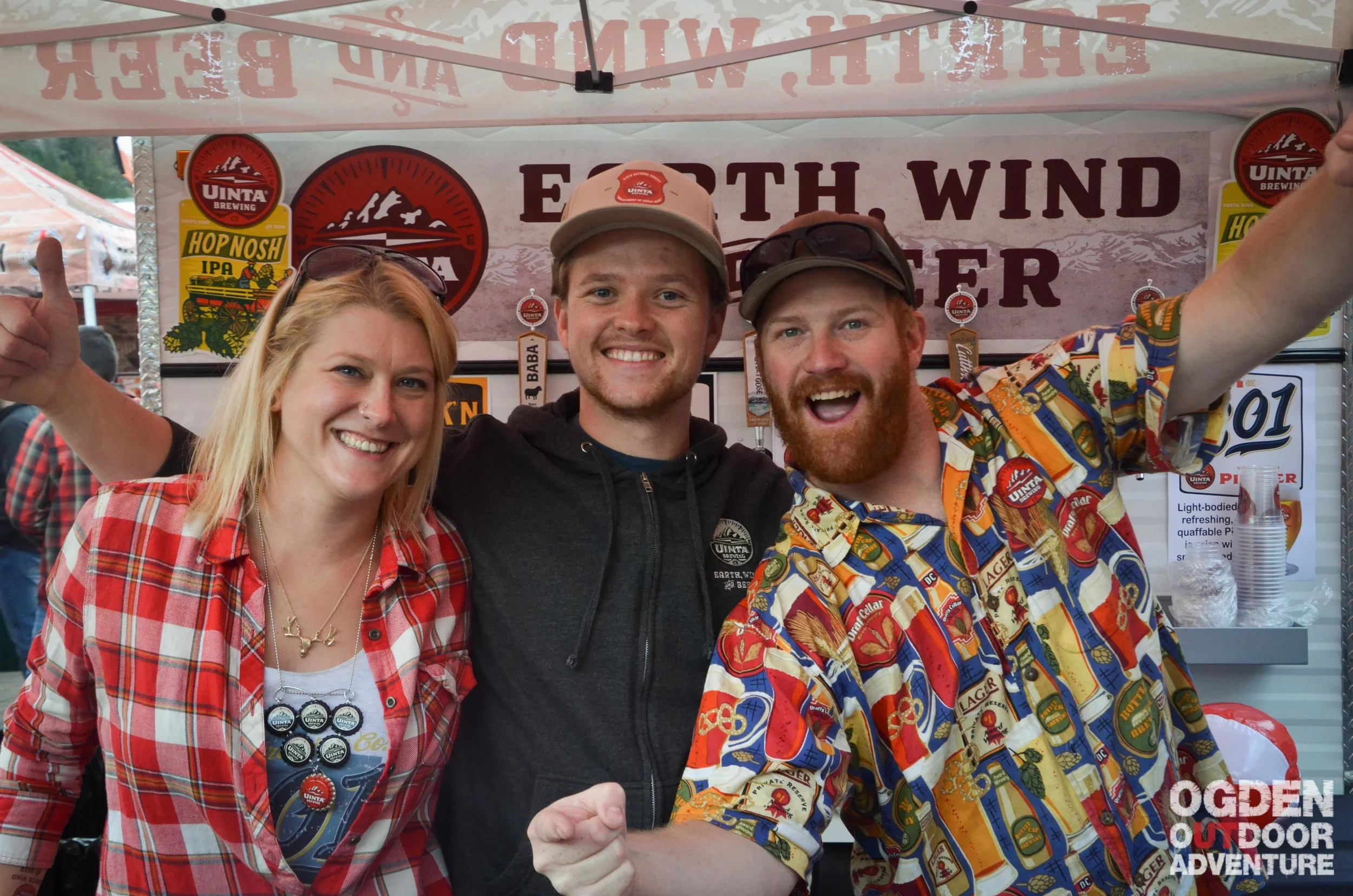 Uinta Brewing serving the goods.