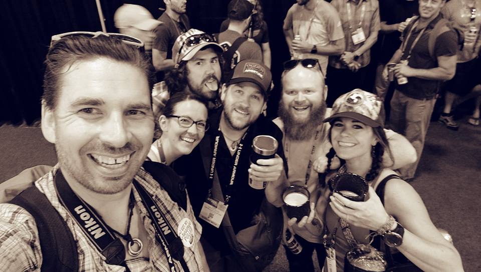 OOA friends during Outdoor Retailer Happy Hour!