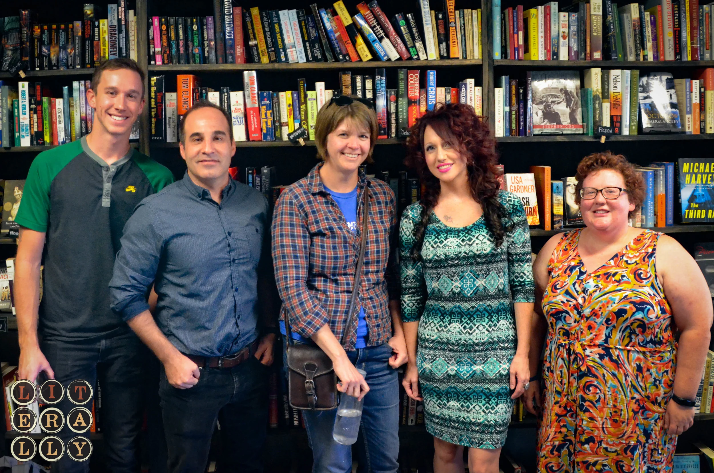 Left to Right: Patrick Ramsay, Kase Johnstun, Sian Griffiths, Janica Johnstun, and Christina Miller