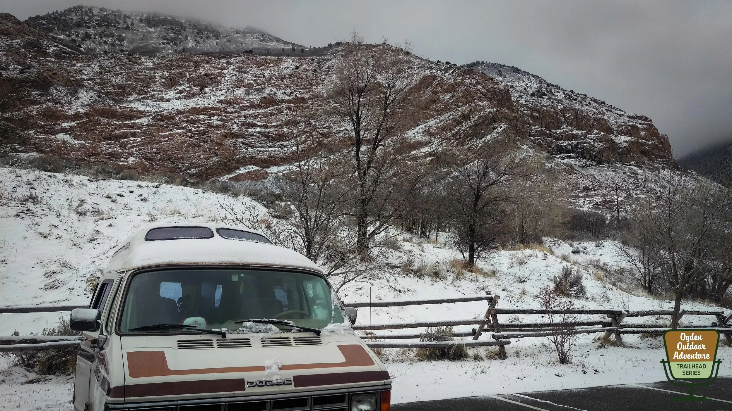 Podcasting in TanVan from the 22nd Street Trailhead