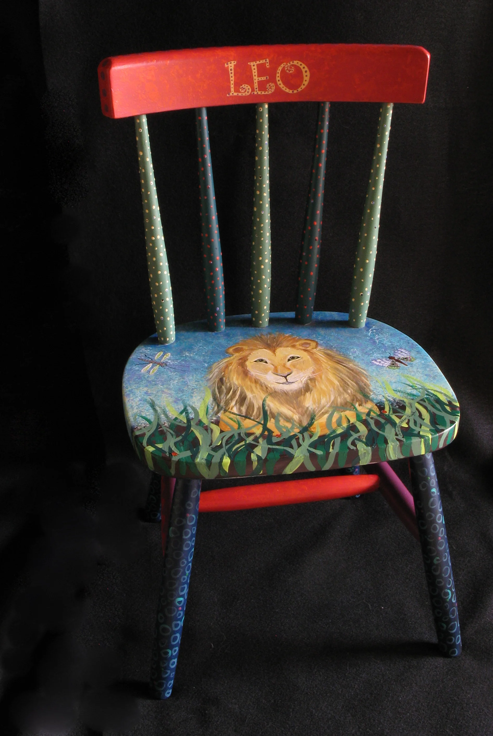 Child's chair - leo the lion