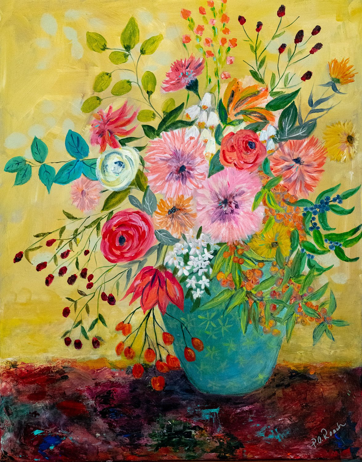 The Green Vase - SOLD