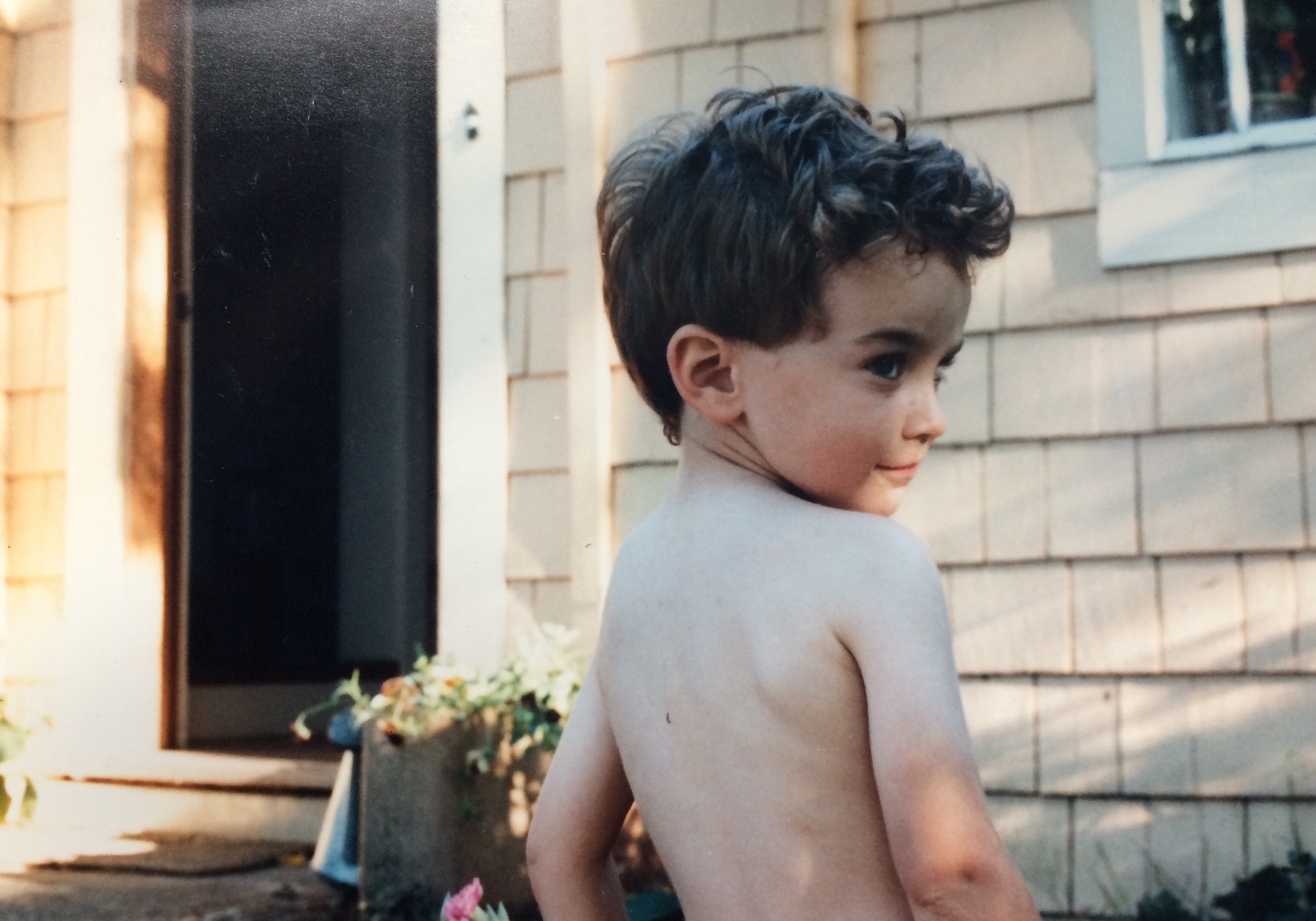  At the house by the arboretum, mid 1980s