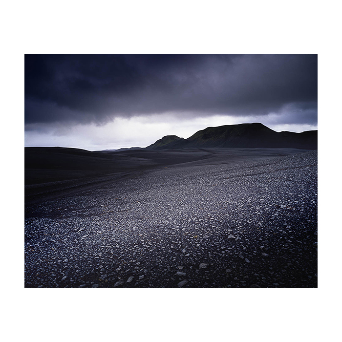 One of the many black deserts of the central highlands of Iceland. Black can come in many shades and hues, as I discovered.