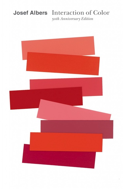 Josef Albers fascinating 'Interaction of Colour'. It's quite an old publication now, but it's great for getting a better grasp of colour theory.