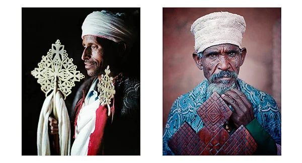 Portraits of Deakons, Orthodox Christian Lalibela, Ethiopia, © Bruce Percy 2010