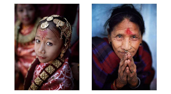 Portraits of Kathmandu, Nepal. © Bruce Percy 2009