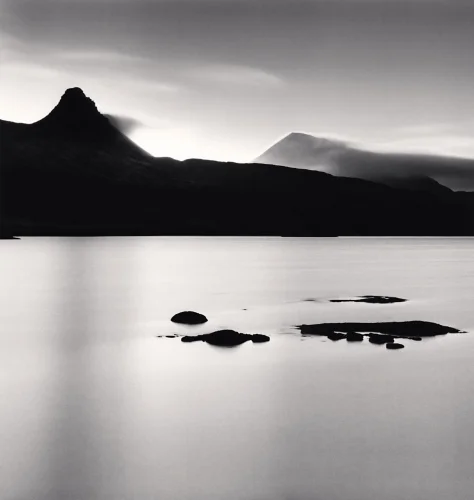 Stac Pollaidh and Cul Mhor, Loch Bad a Ghaill, Inverpolly, Scotland. 2015. Image © Michael Kenna 2015