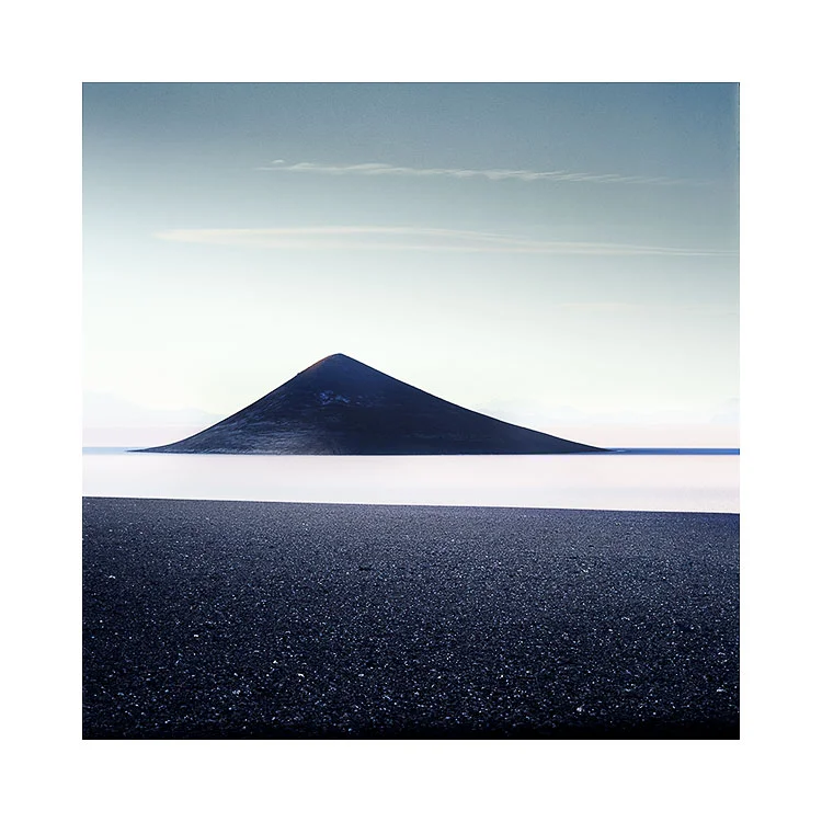 Image made in 2017, on my second visit. The sky was less blue, and the contrasts of the cone and black desert stood out more. I also choose to tighten the crop a bit to focus more on the conical shape of the volcano.
