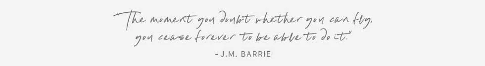 quote by J.M. Barrie