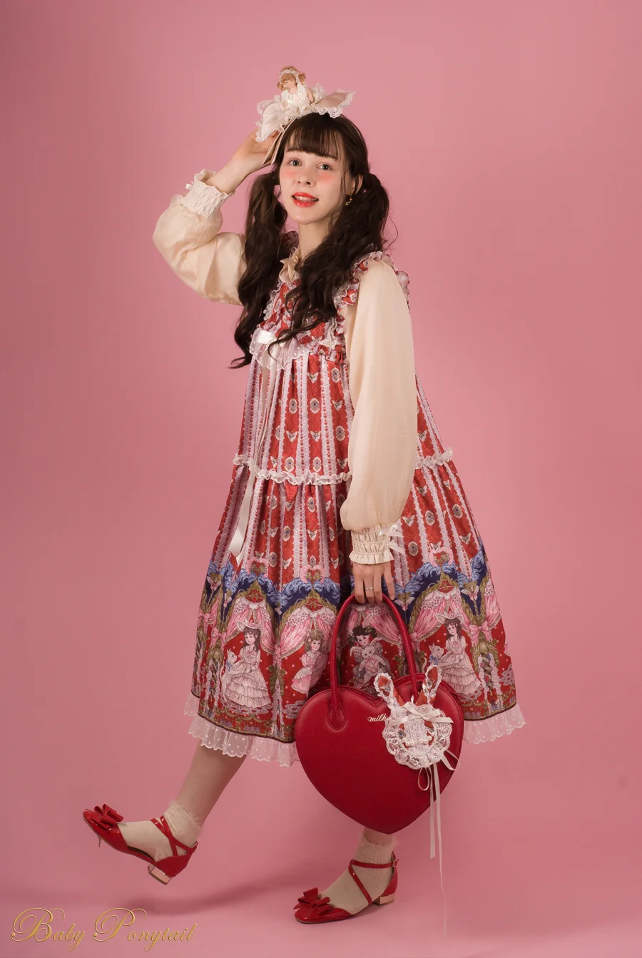 baby ponytail_my favorite companion_model_red baby doll jsk_1.jpg