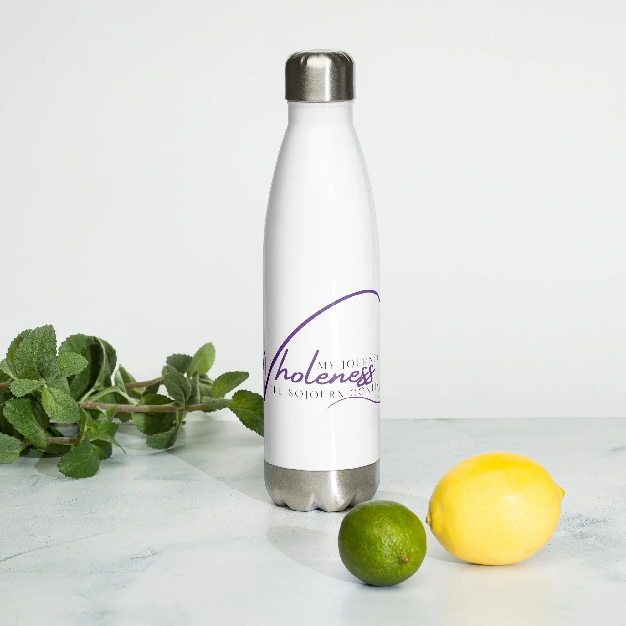 The Sojourn Continues Stainless Steel Water Bottle