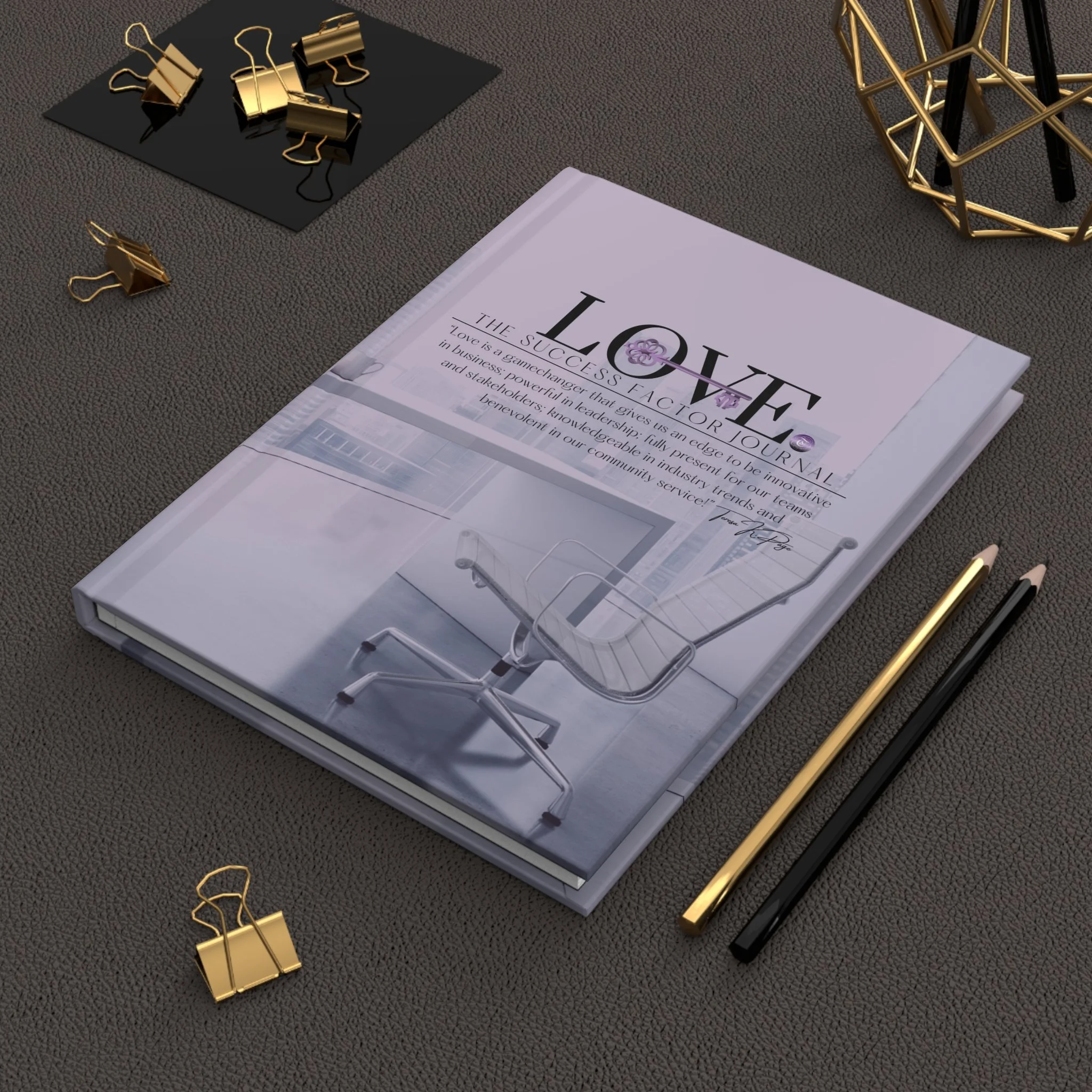 "Love Is A Gamechanger" Hardcover Journal