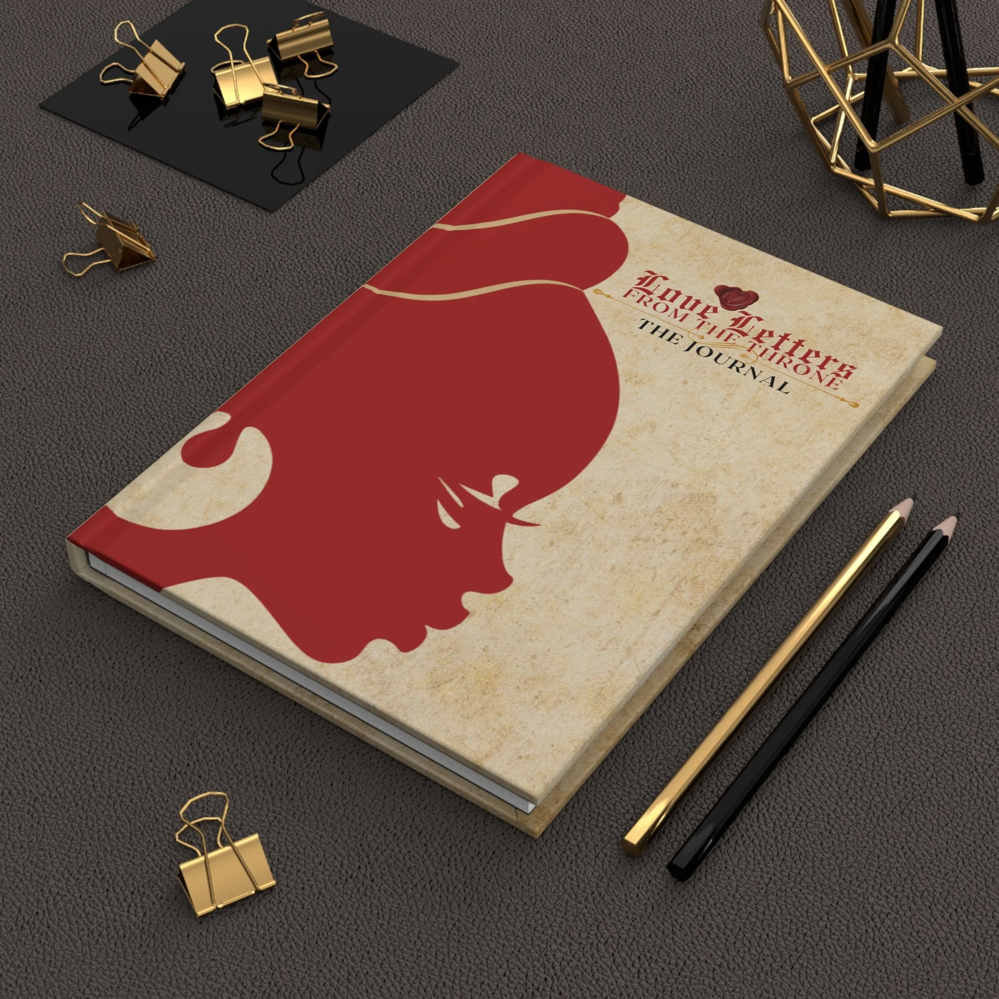 "The Woman Was First Loved" Hardcover Journal