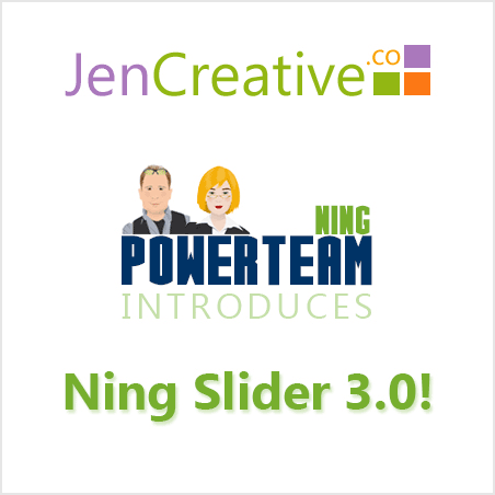 Ning 3.0 Slider - White Label (site license for 3 Ning Networks!)