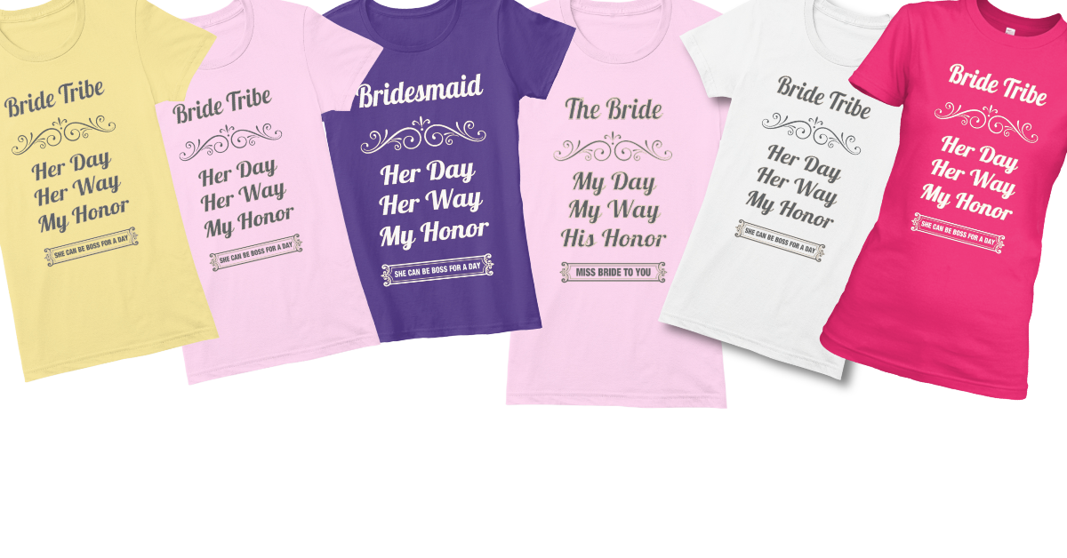 Bride Tribe / Bridesmaid Tees