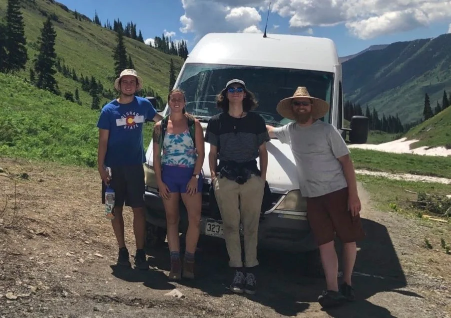 Crested Butte Camping Canvas 2019