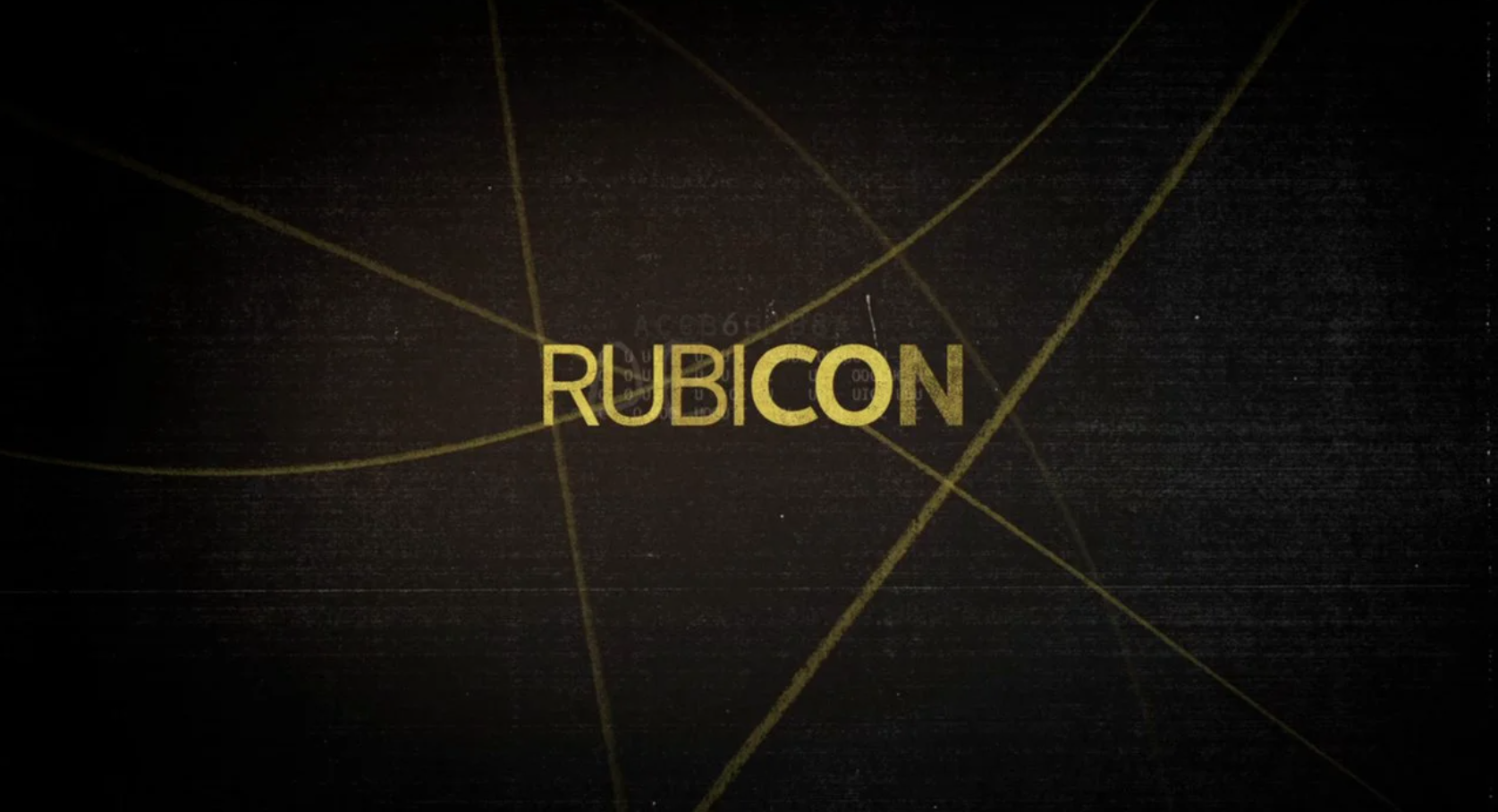 Rubicon Main Title Sequence
